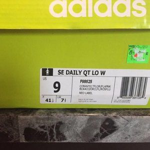 Adidas Neo blue and pink